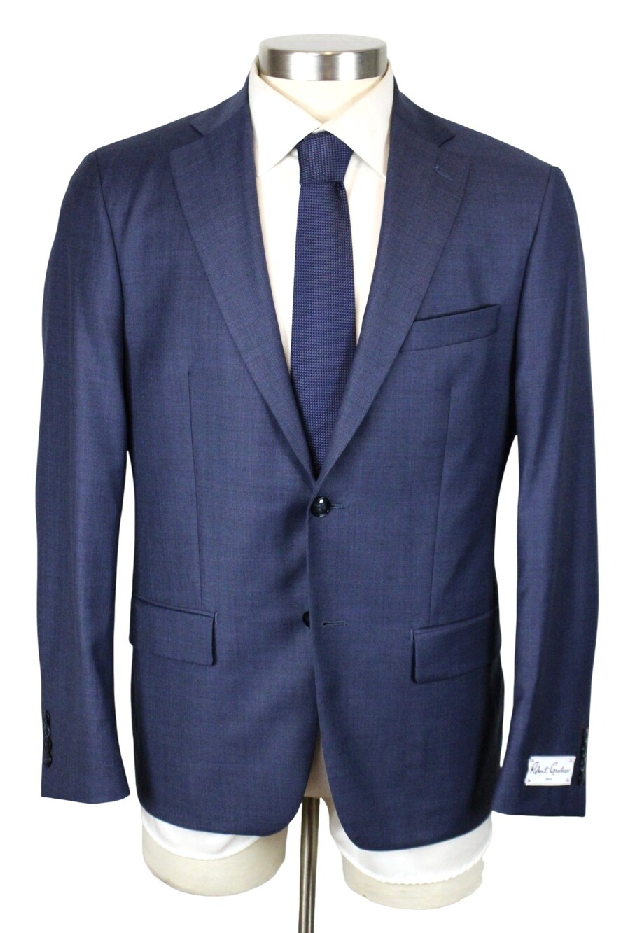 Robert Graham Sport Coat 40 R Mens Modern Fit Navy Wool 2 Button Blazer Canada